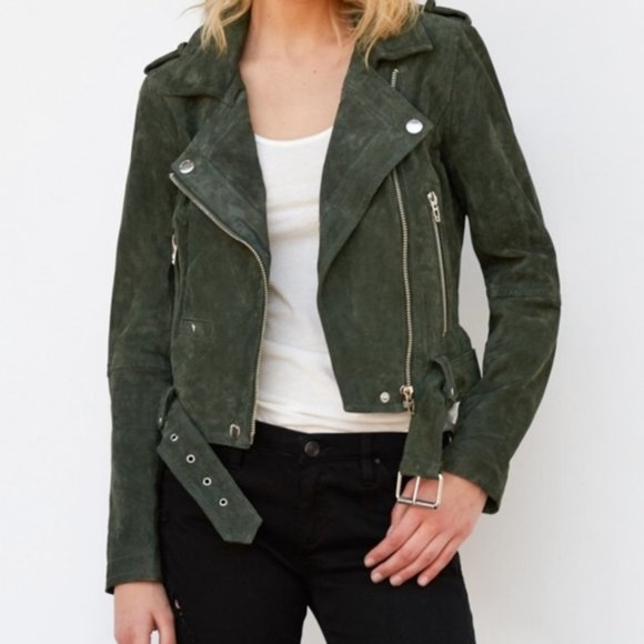 Blank NYC Jackets & Blazers - *SOLD*Blank NYC: Suede Moto Jacket